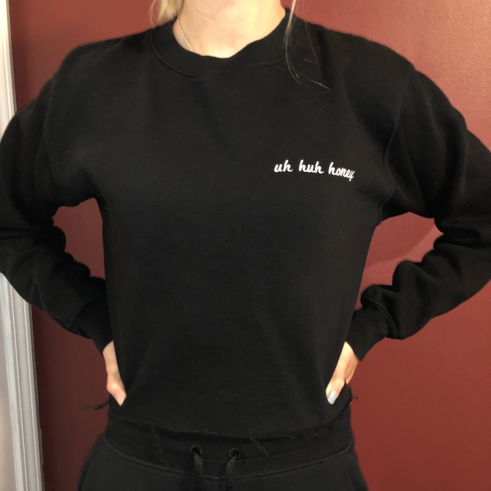 Brandy Melville Cropped Sweatshirt